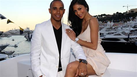 does lewis hamilton have a wife